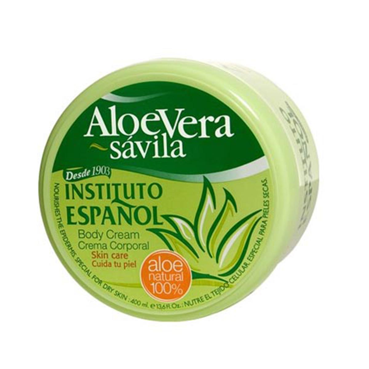 Instituto Español Aloe Vera Crema Tarro Tarro 400Ml